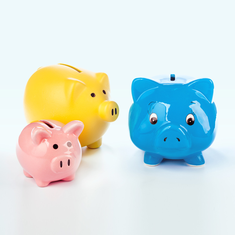 Picture of piggy banks